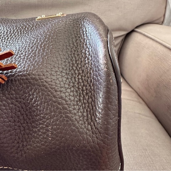 Dooney & Bourke Pebble Grain Aimee Drawstring Bucket Shoulder Bag (Retail $398) - Picture 8 of 15